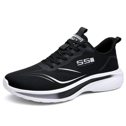 Pantofi de maraton cu placă din carbon pentru bărbați, sneakers casual cu pernă de aer, încălțăminte sport de alergare masculină luxoasă, confortabilă și ușoară