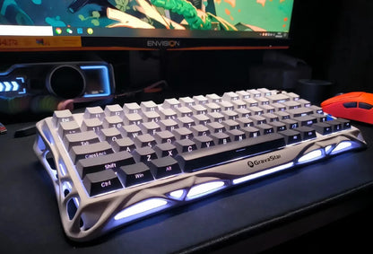 Gravity Planet K1 LITE Wireless Bluetooth Wired Tri-mode Mechanical Keyboard with Backlight for Office, Gaming and General Use