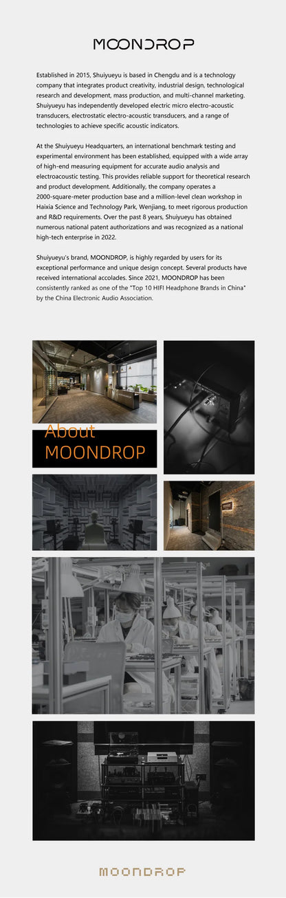 MOONDROP EDGE High-Fidelity Portable Wireless ANC Headphone Bluetooth 5.4 LDAC headset