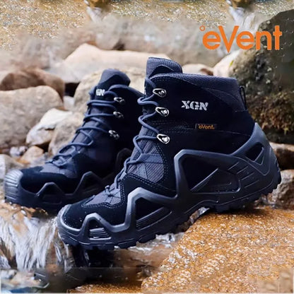 ROCKROOSTER Hiking shoes Men waterproof hunting Boots Tactical Desert Combat Boots trekking Ankle mountian cow Leather Sneakers