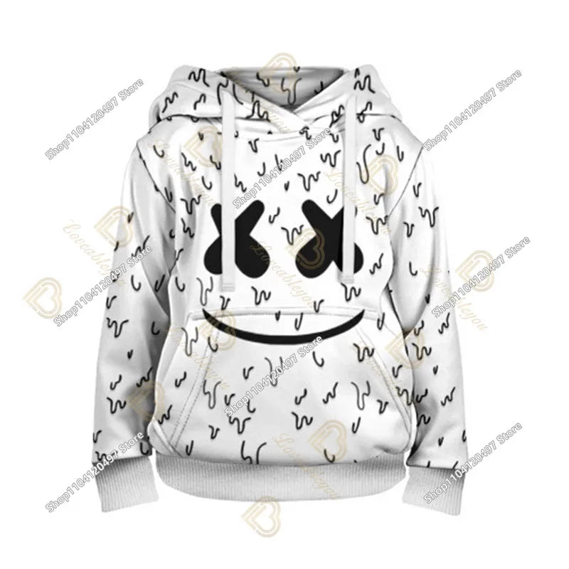 2-14Y Fortnite-sweatshirt voor kinderen met print, hoodie-sweatshirts voor jongens en meisjes, modieus Harajuku-jack, kinderkleding, games-cosplaykostuum