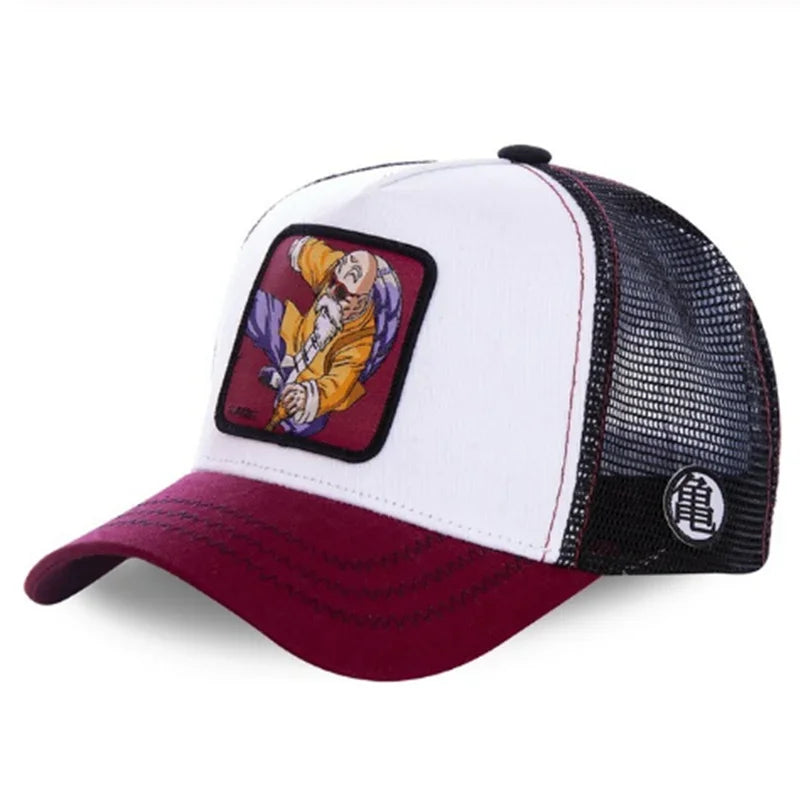 VŠECHNY styly: Kšiltovka Dragon Ball, kšiltovka typu snapback, kšiltovka s výčnělkem, pánská kšiltovka s výšivkou, kšiltovka ve stylu hip-hop, sluneční kšiltovka, nastavitelná kšiltovka typu trucker, síťovaná kšiltovka