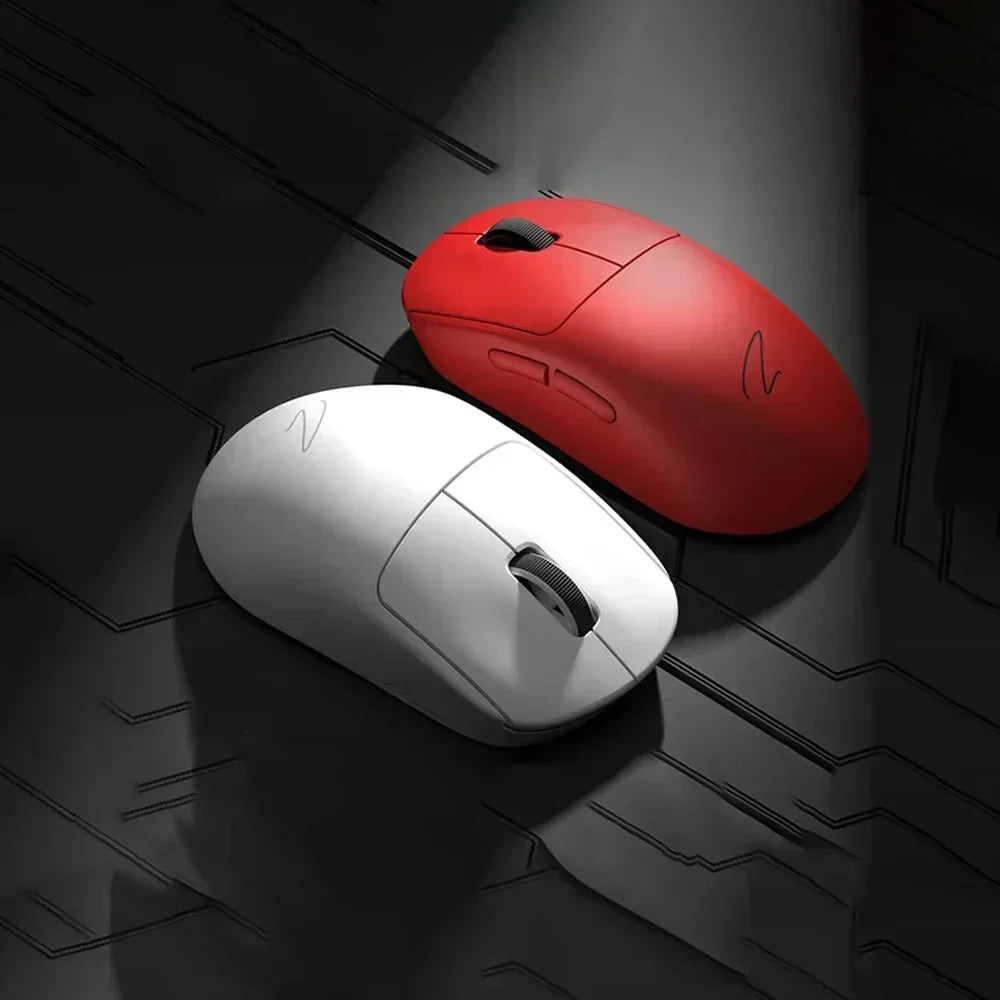 Zaopin Z2 Wireless Mouse 3 Mode Paw3395 4k Return Lightweight ESports Mouse Custom Computer Gaming PC Gamer Accessory Mice Gifts