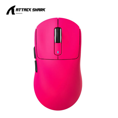 ATTACK SHARK X3 třirežimová myš 1K Hz, X3Pro bezdrátová Bluetooth myš 4K Hz, lehká, PAW3395, mobilní rychlost 650IPS