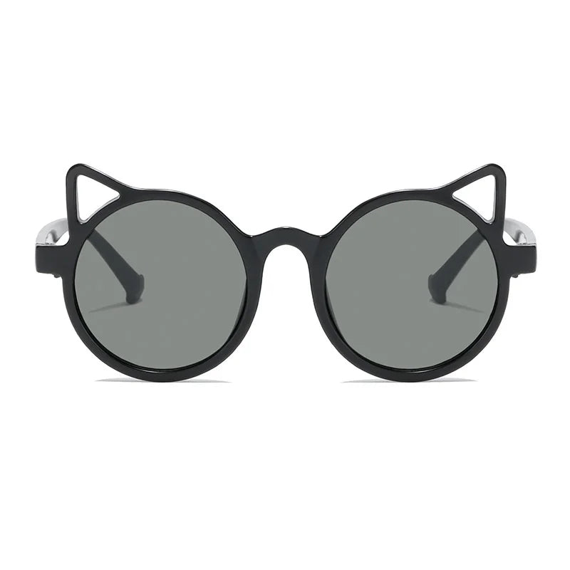 2023 New Cat's ears cat-ear shaped  Children's Sunglasses Fashion Personality Sunglasses UV Protection Cute Baby