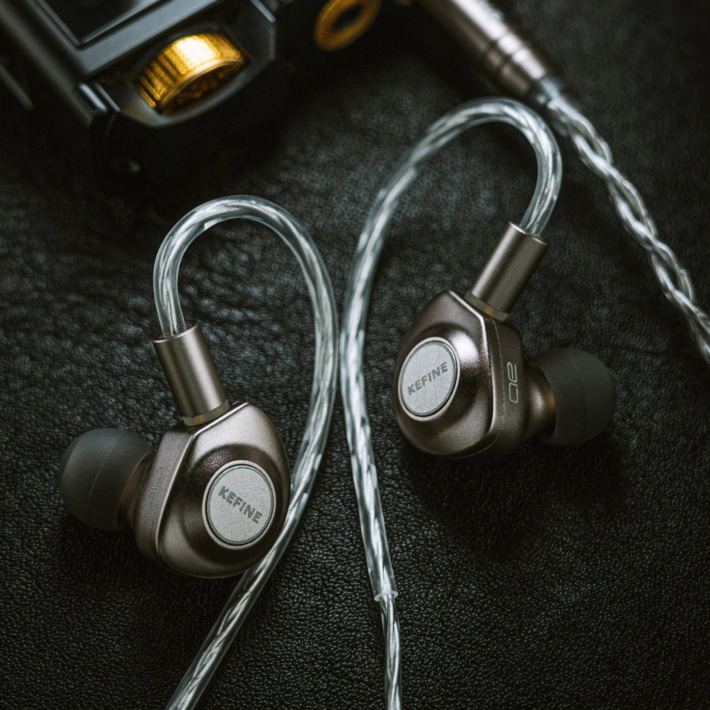 Kefine X ANGELEARS Delci AE 10mm DLC+PU Diaphragm Dynamic Driver IEMs Hi-Fi I n-ear Earphone with Two Tuning Style