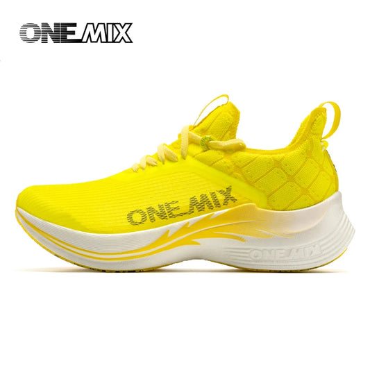 ONEMIX Carbon Plate Marathon Running Racing Shoes Professional Stable Support Shock-Relief Ultra-Light Rebound Sport Sneakers