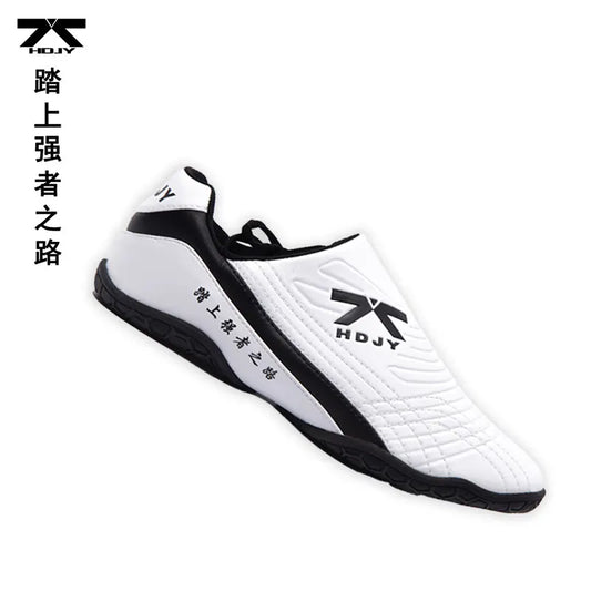 Firmway Professional Taekwondo Shoe for Unisex Soft Sole Kids Kung Fu Comfortable Men Women Tai Chi Karate Shoes White Sneakers