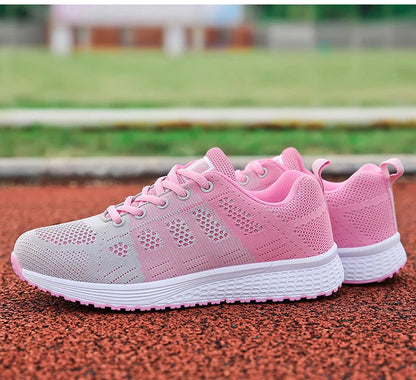 New Arrival Women Flats Footwear Lace-Up Flats Casual Sneakers Women's Soft Zapatos Mujer Plus Size