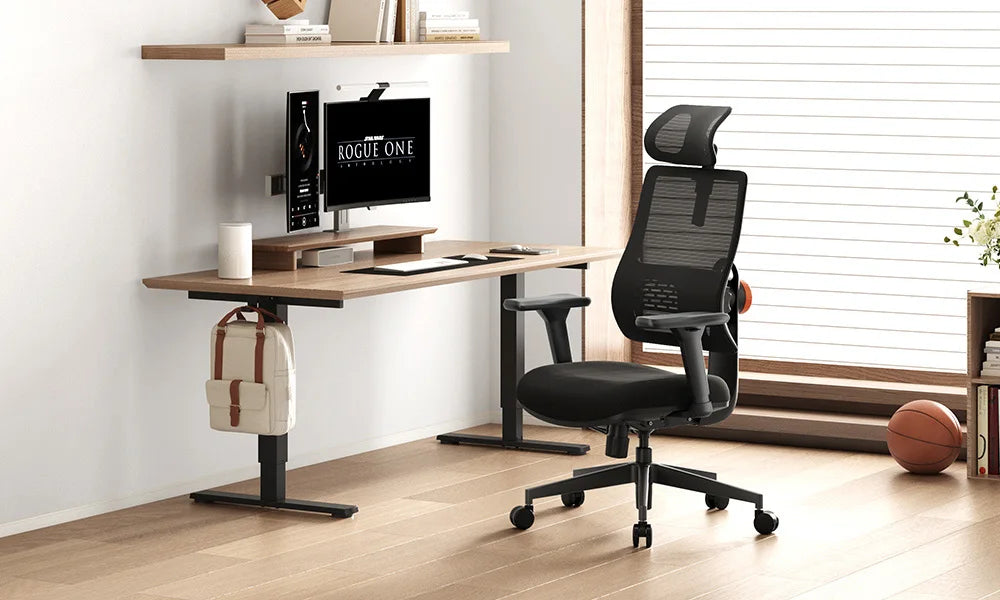 NEWTRAL MAGICH003 Ergonomic Office Chair,Adaptive Lower Back Support Gamer Chair,Adjustable Headrest Seat Depth Office Chair