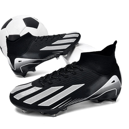 New Men's Football Boots Adult Soccer Field Shoes Teenager Sports Cleats Outdoor Grass Training Boots High-Quality Sneakers