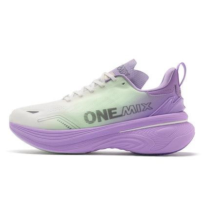 ONEMIX Bumper Max Jogging Running Shoes, Unisex Lightweight Sneakers, Road Wear-Resistant, Fashion Sports Fitness Shoes