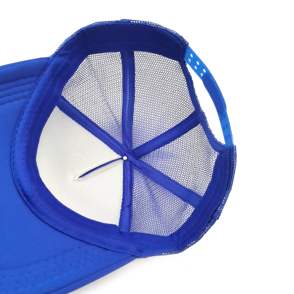 Carp Fish Trucker Caps Men Funny Fishing Printing Hat Baseball Cap Cool Summer Unisex Mesh Net Caps MZ-169