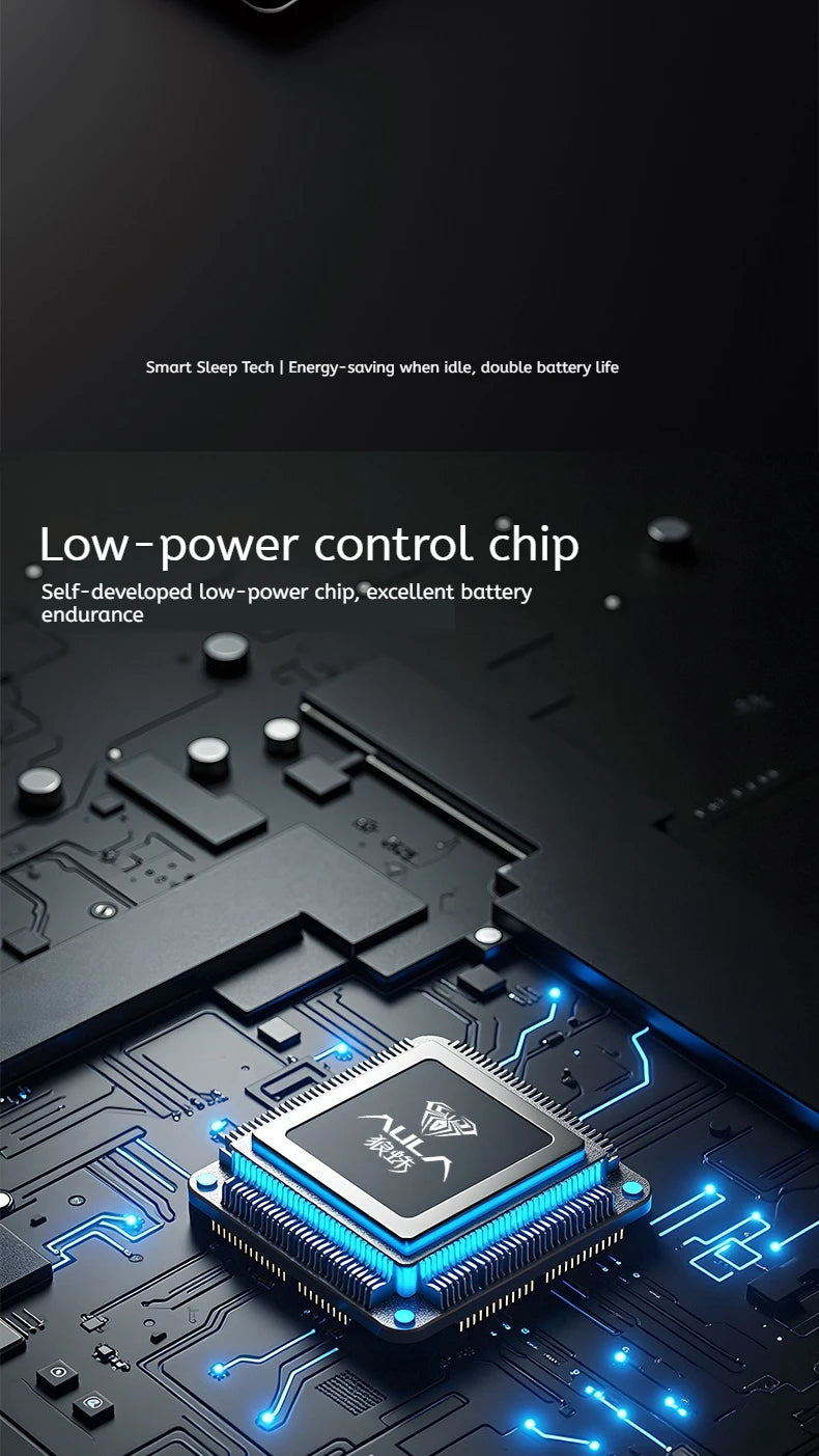 AULA S75 PRO Mechanical Keyboard 75% Custom Layout RGB Backlight Wireless Bluetooth Gaming Keyboard with Screen Knob
