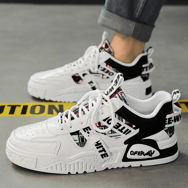 New Skateboard Men's Shoes Summer Sneakers Leather Casual Fashion Outdoor Running Sports Hiking Tennis Platform Designer Luxury