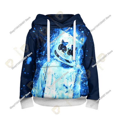 2-14Y Fortnite-sweatshirt voor kinderen met print, hoodie-sweatshirts voor jongens en meisjes, modieus Harajuku-jack, kinderkleding, games-cosplaykostuum