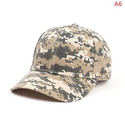 Adjustable Baseball Cap Summer Sunscreen Hat Camouflage Camo Camping Hiking Fishing Caps