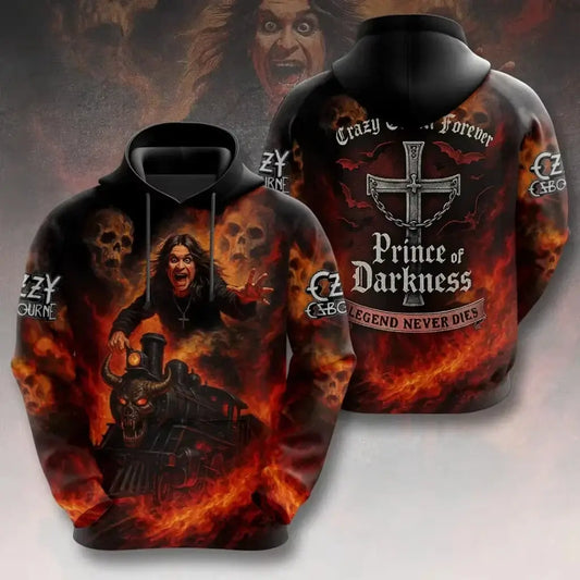Men's Hoodie New Rock Ozzy Osbourne Band 3d Print Hoodies Men Women Fashion Street Hoodie Sweatshirt Women Coat Hip Hop Sudadera, Produit gaming premium Fraquane