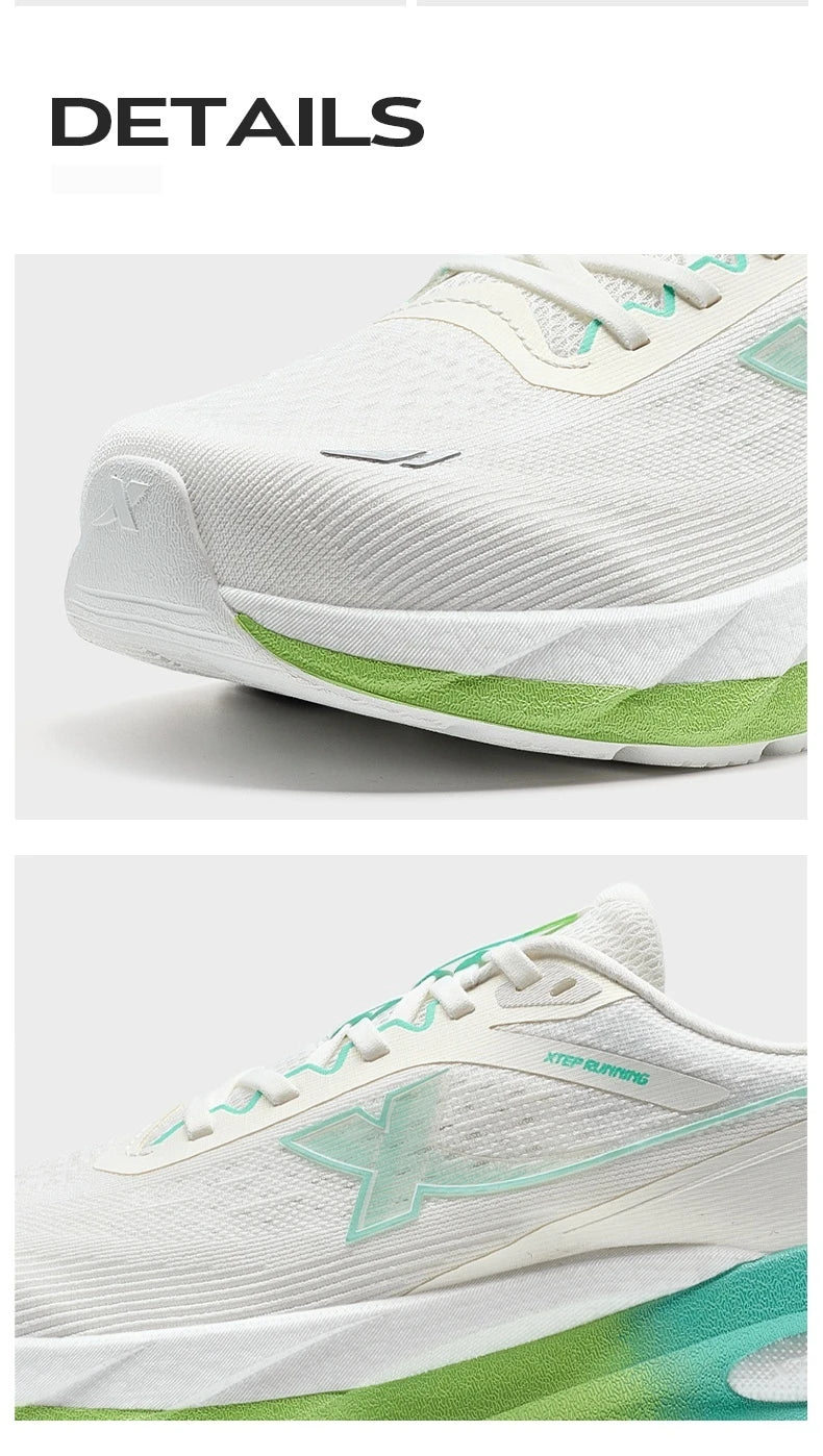 Xtep Lingbu 2.0 Running Shoes Male 2025 Spring ACE Support Feather Foam Sports Shoes  Stability Advanced Sneakers 875119110001