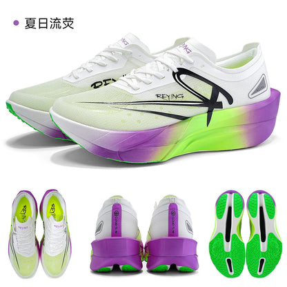 2025 New Full Palm Nylon Carbon Plate Running Shoes Double Layer Double Density Marathon Training Shoes Irunsvan&ACTBASE 25126