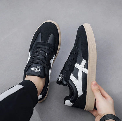 Men’s Casual Shoes New Fashion Lightweight Casual Outdoor Walking Sneakers Anti-Slip Flat Men’s Shoes