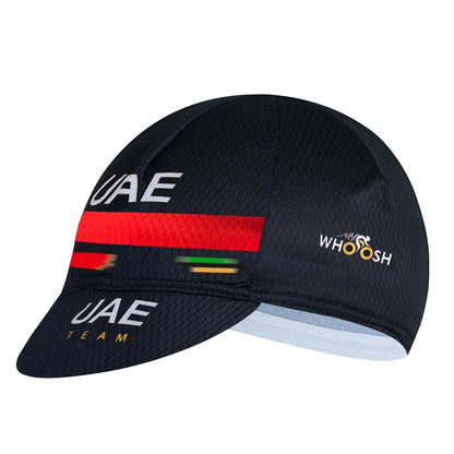 Gorra de ciclismo de los Emiratos Árabes Unidos para hombre: gorras clásicas de verano de secado rápido, para equipo profesional, ciclismo de carretera, montaña (MTB) y competición, para llevar debajo del casco
