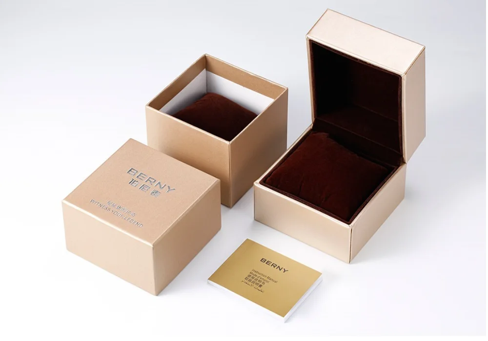 Relógio de homem BERNY Aviation – Cronógrafo de quartzo com data, vidro de safira e revestimento ultraluminescente – Relógio elegante de marca de luxo