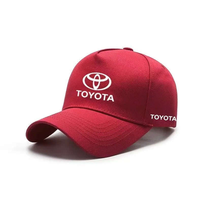 2026 New Toyota Logo Baseball Cap, Patented Dome Design, Breathable, Wide Brim, Suitable for Cycling, Customizable for Car Fans