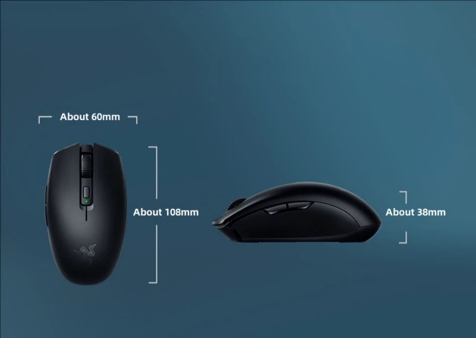 Original Razer DeathAdder V2 X Hyperspeed/Orochi V2 Double Wireless Bluetooth Gaming Mouse Programmable Button 5G Optical Sensor