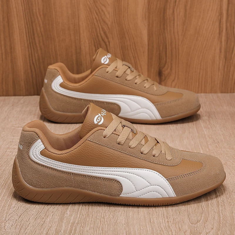 Popular Autumn Lightweight Fashionable Men's Casual Shoes Odor Resistant Low Cut Sports Shoes Outdoor Soft Retro Walking Shoes