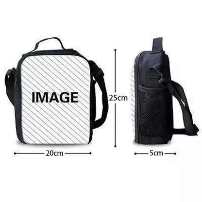 Isolierte F-FortniteS Hot-Game-Tasche für Kinder mit großem Fassungsvermögen – wiederverwendbare Thermo-Kühltasche/Lunchbox für Jungen, Mädchen, Schüler, Outdoor und Picknick