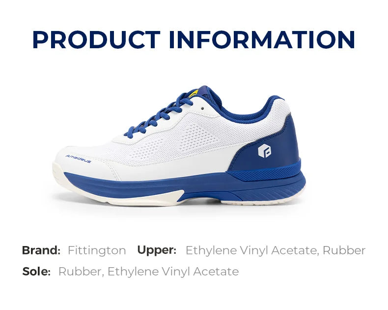 Zapatillas de tenis FitVille para hombre, versión ancha 2E, calzado deportivo profesional de entrenamiento, transpirable y antideslizante, para deportes de raqueta, con soporte para el arco plantar