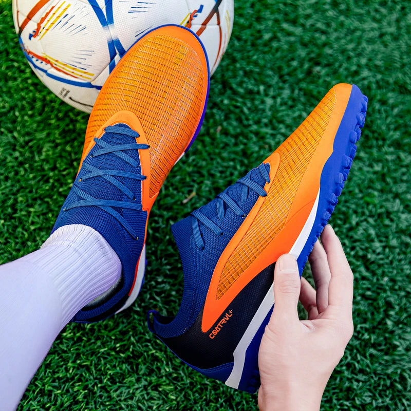 Heren New TF voetbalschoenen sneakers voor kunstgras, slijtvast, ademend, voor volwassenen, trainingsschoenen voor voetbal van topkwaliteit met noppen