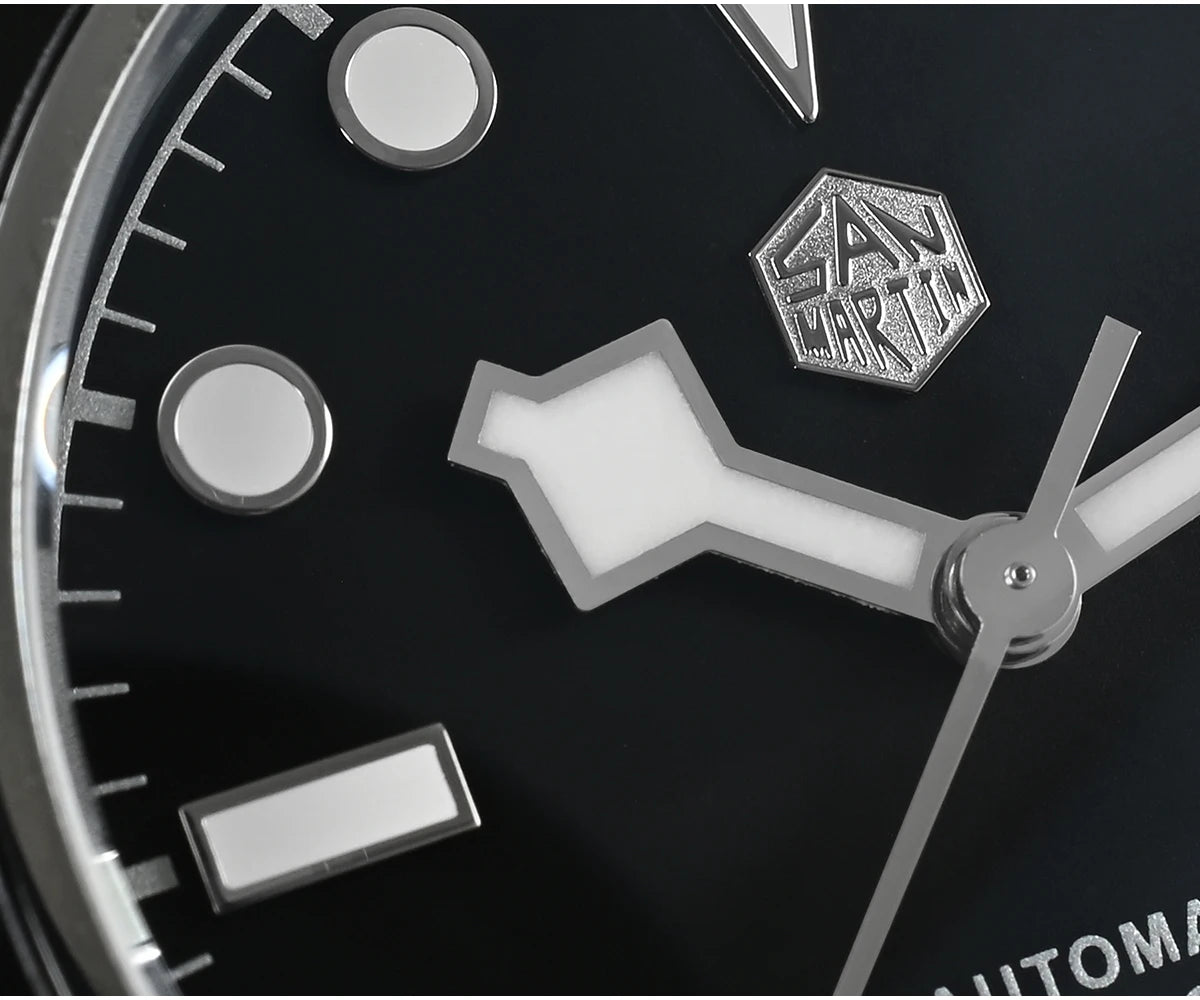 San Martin 40mm Aluminum Bezel NH35 BB58 Automatic Watches For Men Dive Wristwatch 20ATM Sapphire Luminous Reloj SN0008D