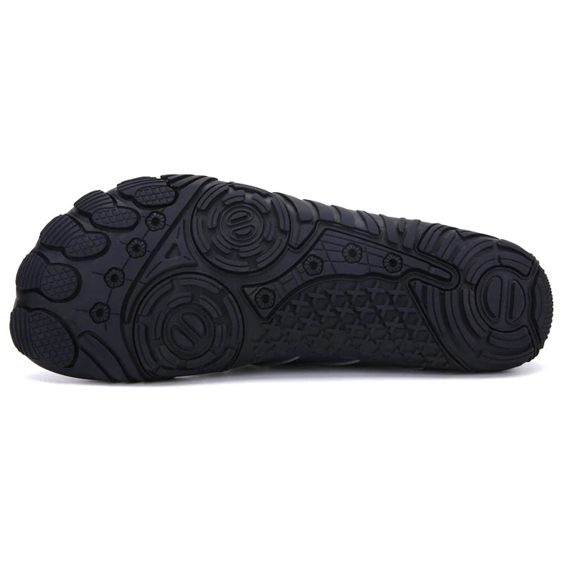 Men's Minimalist Running Cross Training Shoes Barefoot Shoes Big Toe Box Five Finger Shoes Saguaro Barefoot Pit Viper Paracord