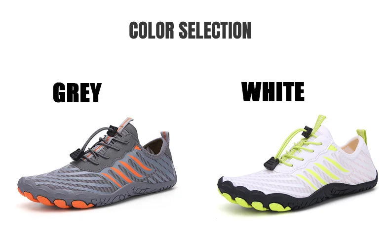Men Women Water Shoes Aqua Shoes Drainage Beach Sports Swim Sandals Quick Dry Boating Barefoot Diving Fishing Surfing Sneakers