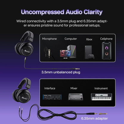 Linsoul Kiwi Ears Ellipse Studio-Grade Dynamic Driver Headphones with Comfortable Design and Dtachable Cable Design