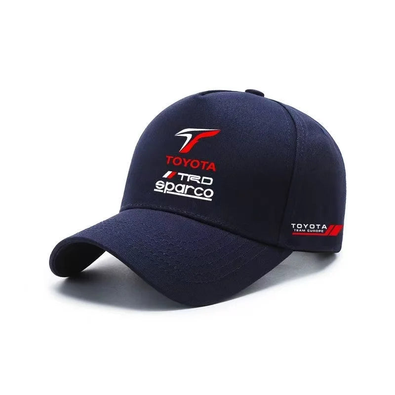2026 New Toyota Logo Baseball Cap, Patented Dome Design, Breathable, Wide Brim, Suitable for Cycling, Customizable for Car Fans