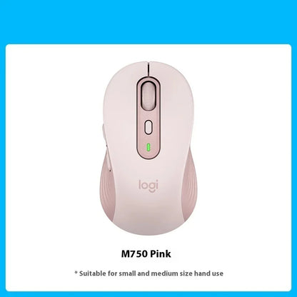 Logitech M750 Mouse 2.4Ghz USB Receiver Wireless Mice 2000DP Office Smart Mouse Portable Mouse For PC Laptop