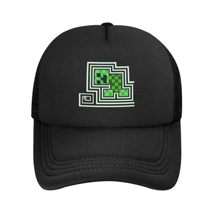 Adult Creepin Creepers Trucker Hat Mesh Baseball Cap Snapback Caps Hats Sun Hat Adjustable Sun Caps Summer