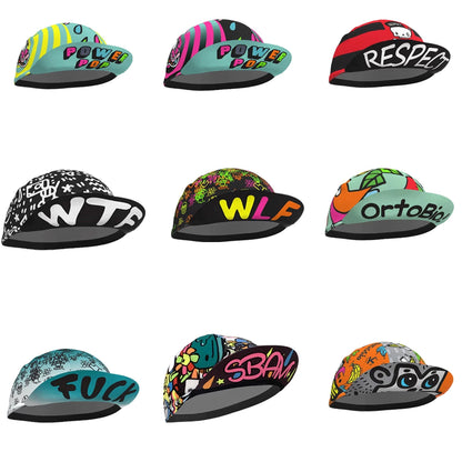 Klasické letní prodyšné cyklistické čepice pro muže a ženy, vtipné, různé styly, rychleschnoucí sportovní čepice, červené, modré, černé, bílé