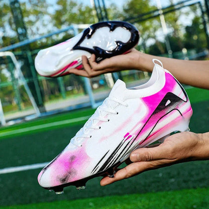Men's New Non-Slip Soccer Shoes Training FG Top Quality Sneakers Football Boots Cleats Wholesale Drop Shipping Unisex Adult