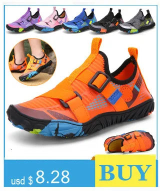 Men Women Water Shoes Aqua Shoes Drainage Beach Sports Swim Sandals Quick Dry Boating Barefoot Diving Fishing Surfing Sneakers