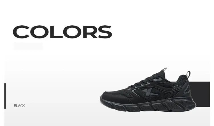 Xtep Running Shoes Men's Summer Mesh Breathable Wear-resistant Sports Lightweight Youth Casual Cushioning Shoes 875219110065