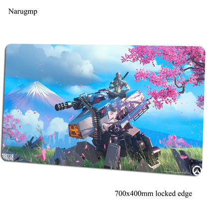 overwatch mouse pad 700x400x3mm gaming mousepad anime Personality office notbook desk mat Boy Gift padmouse games pc gamer mats