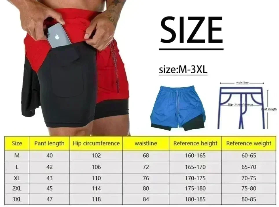 Dragon Ball Anime Goku Peripheral Printed Double-layered Shorts 2025 Summer American Sporty Men's Loose and Breathable Pants