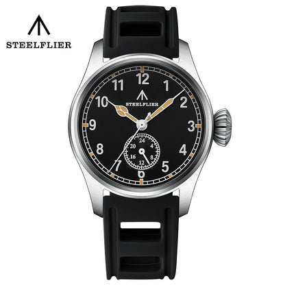 STEELFLIER Official SF746 Luxury Quartz Wristwatch Swiss Luminous VH60 Mute Movement 20Bar Waterproof Multi-time Zone Watches