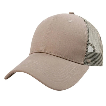 65-70cm Large Size Mesh Baseball Cap, Big Head Circumference Hat Summer Men's Breathable Sun Hats