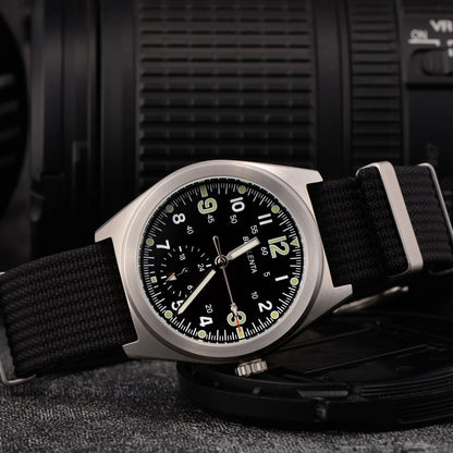 Berlenta VH60 Watch Men 100m Waterproof 316L Steel Wristwatch For Men Top Brand Luxury Male Clock Military Fashion Wrist Wach