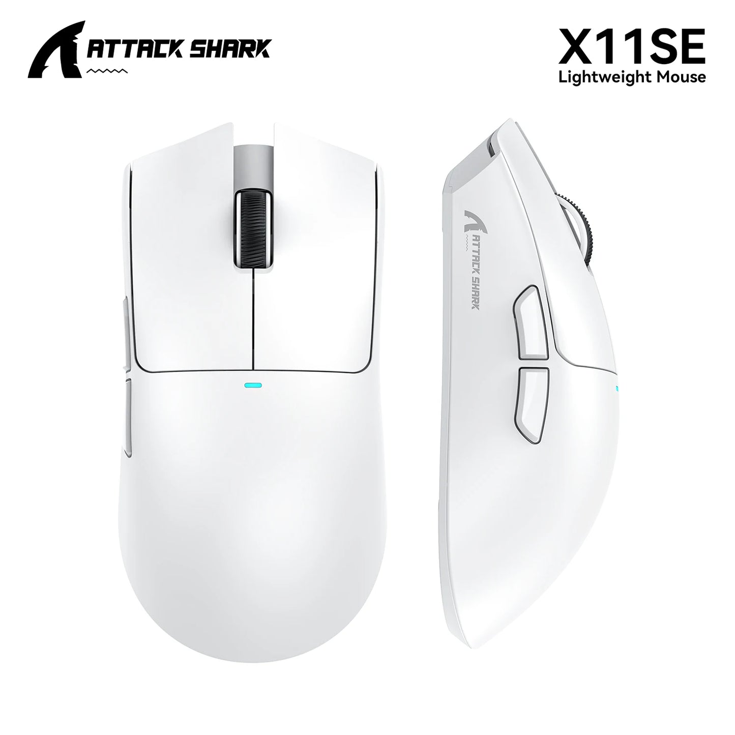 ATTACK SHARK X11 X11 SE Wireless Gaming Mouse 22K DPI PAW3311 63g Lightweight Tri-Mode Bluetooth/2.4G/Wired 20M Clicks RGB